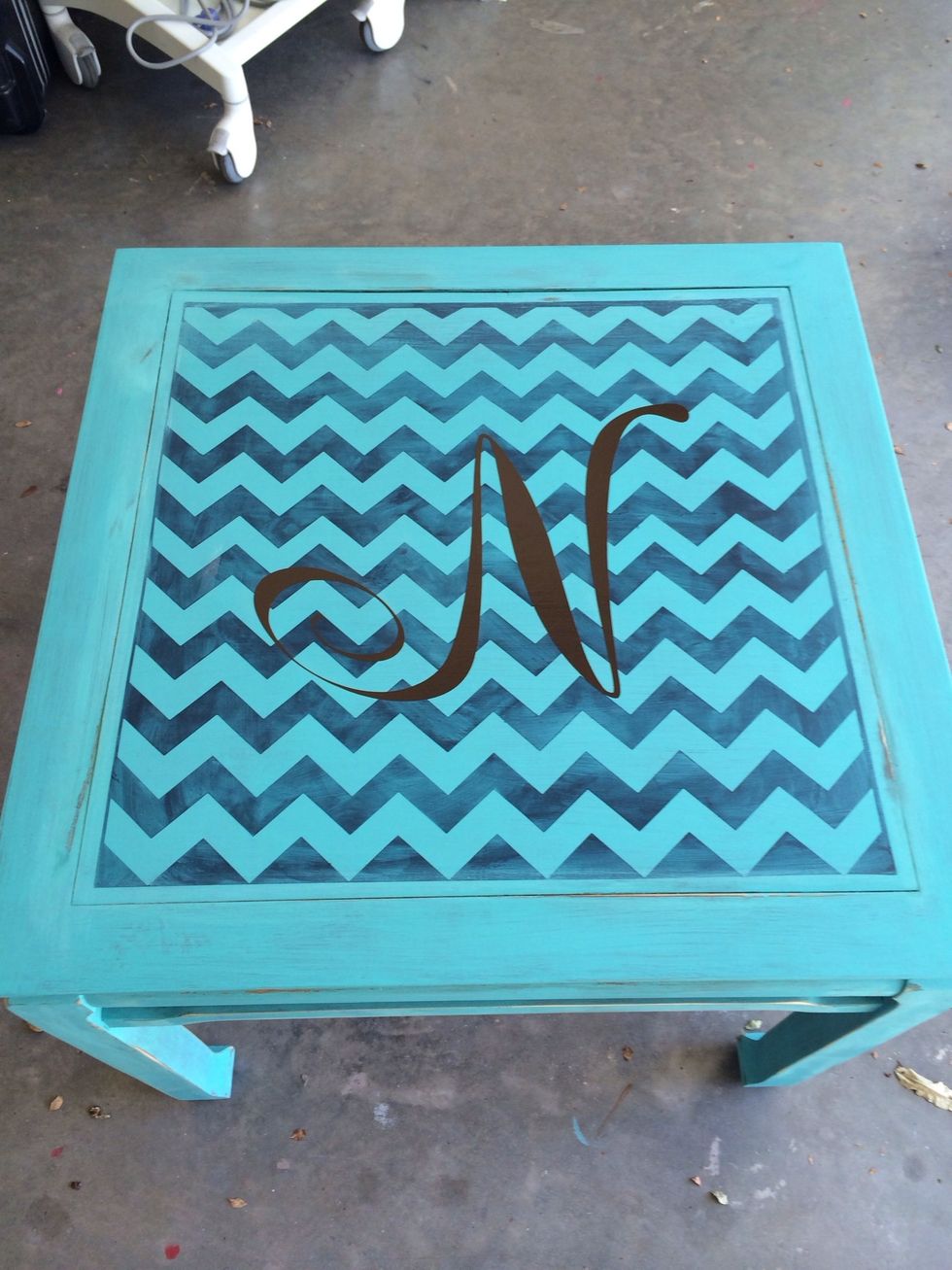 She wanted a larger monogram!