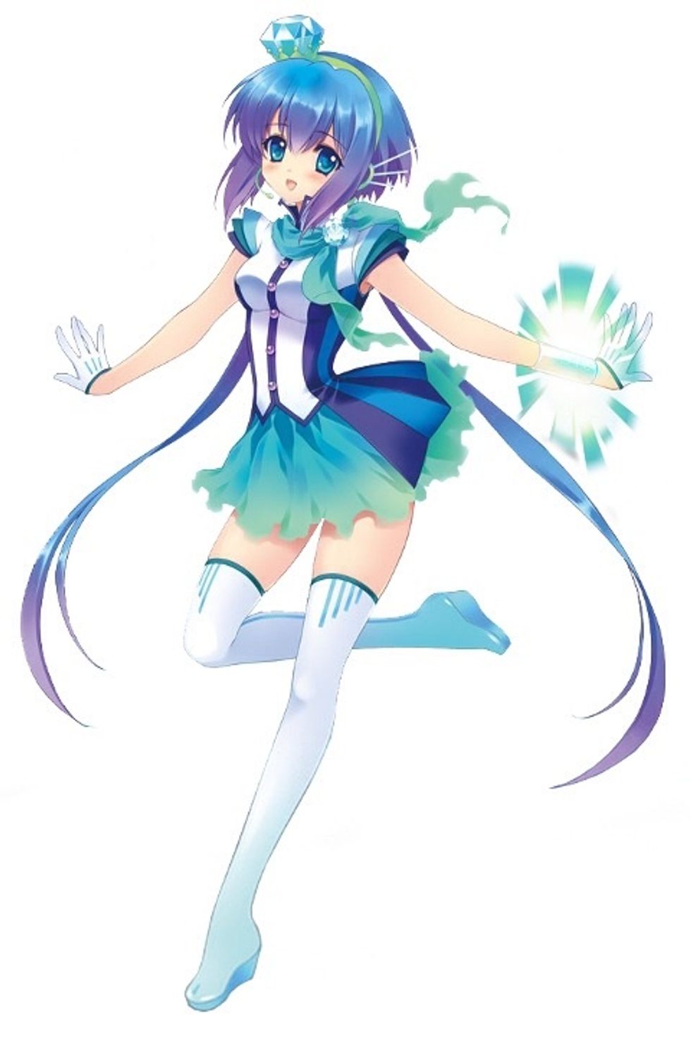 She was released in April 2012 for the VOCALOID3 engine. Her voice is provided by a contest winner, Japanese female, Nako Eguchi (\u6c5f\u53e3 \u83dc\u5b50; Eguchi Nako). She is a "Character Voice" type VOCALOID.