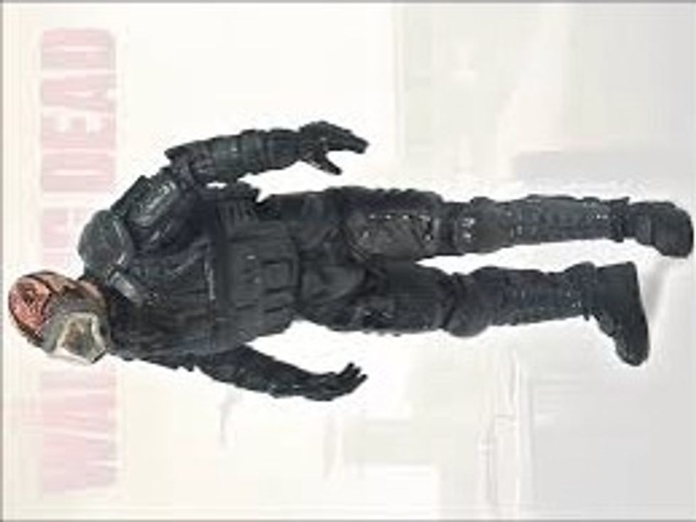 Shoot Harlow until your mission thing says to grab the mutagen