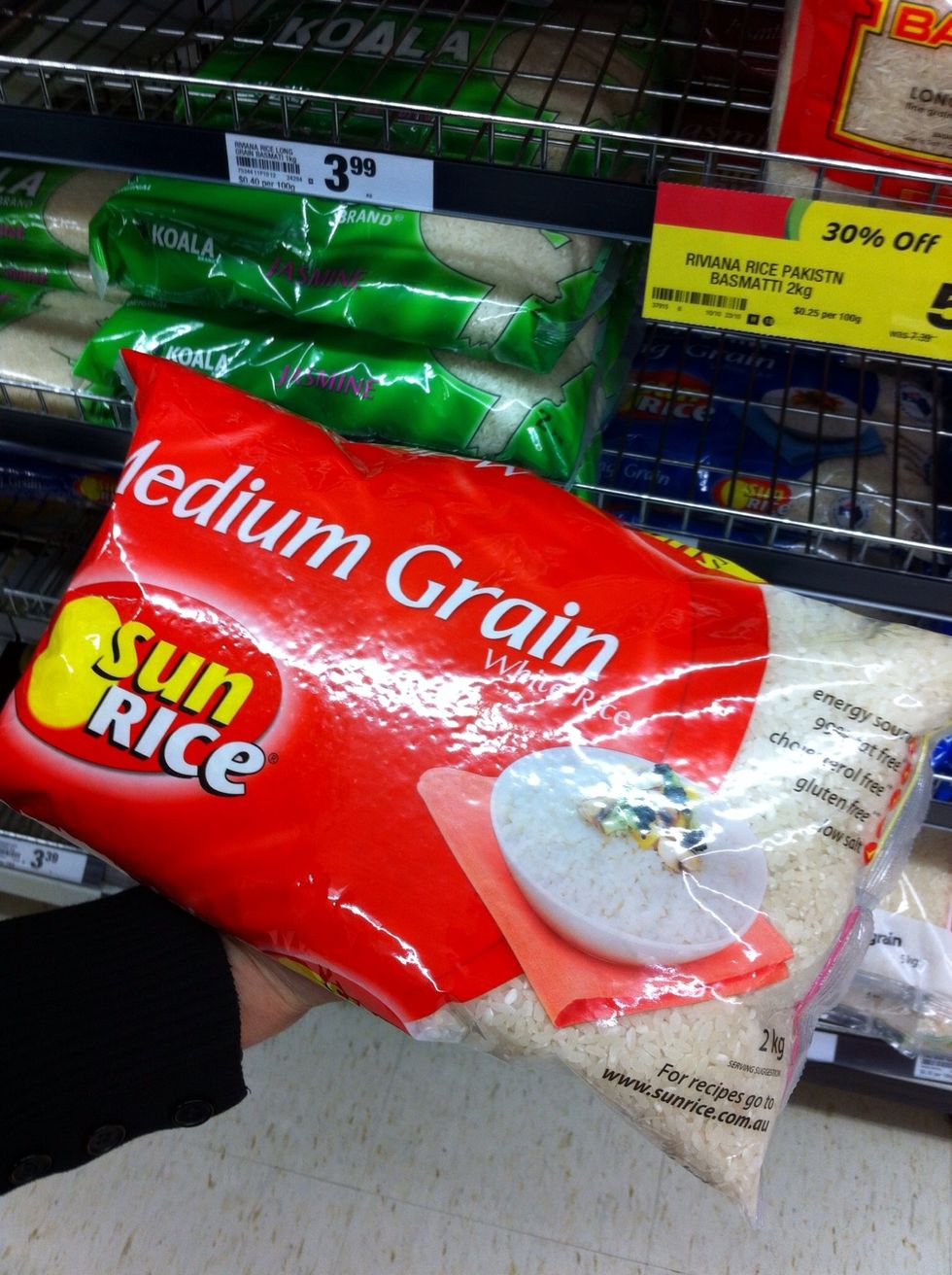 Shopping for ingredients!