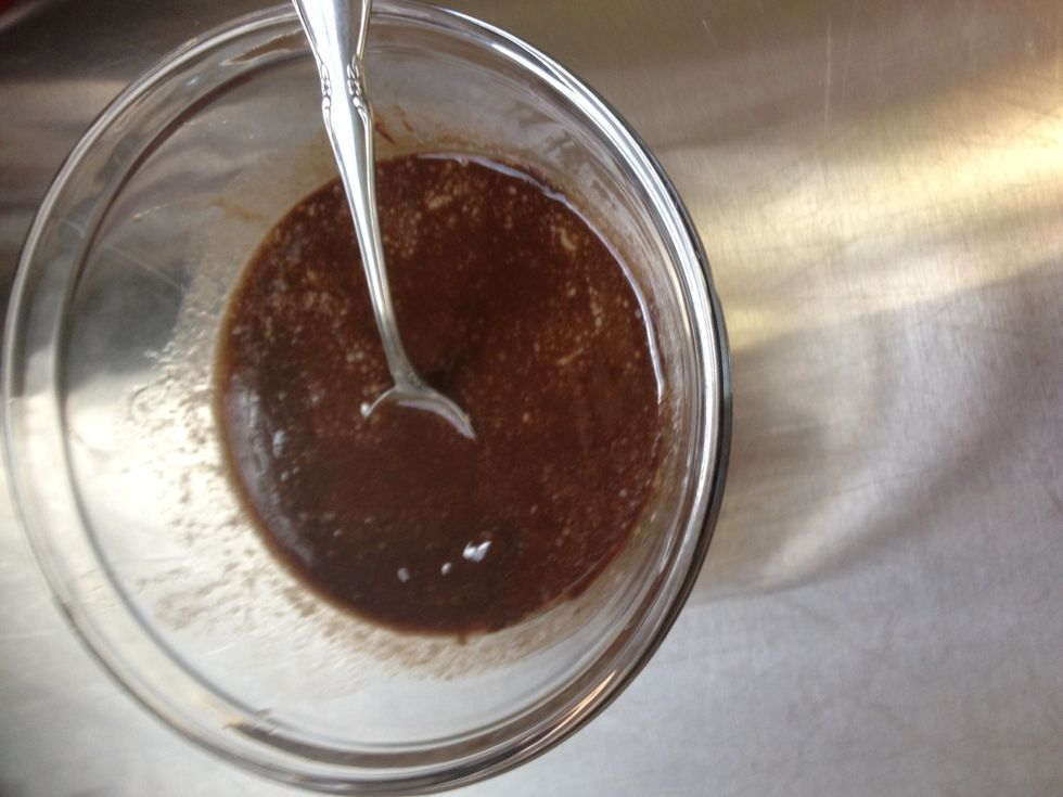 Should have a smooth consistency similar to this