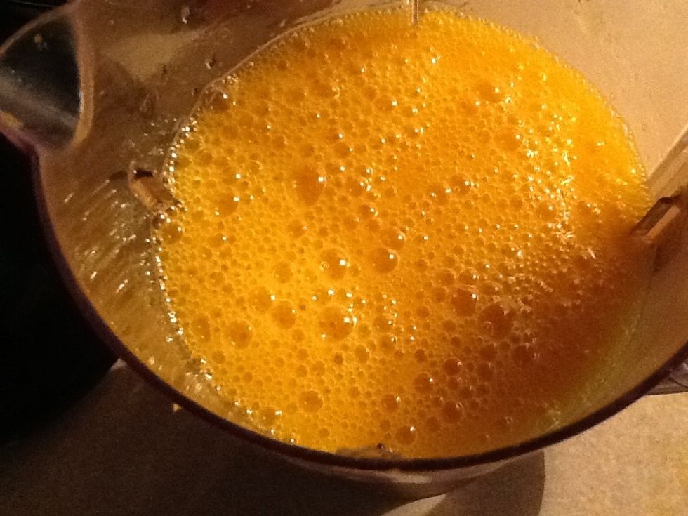 Should look like this when well blended