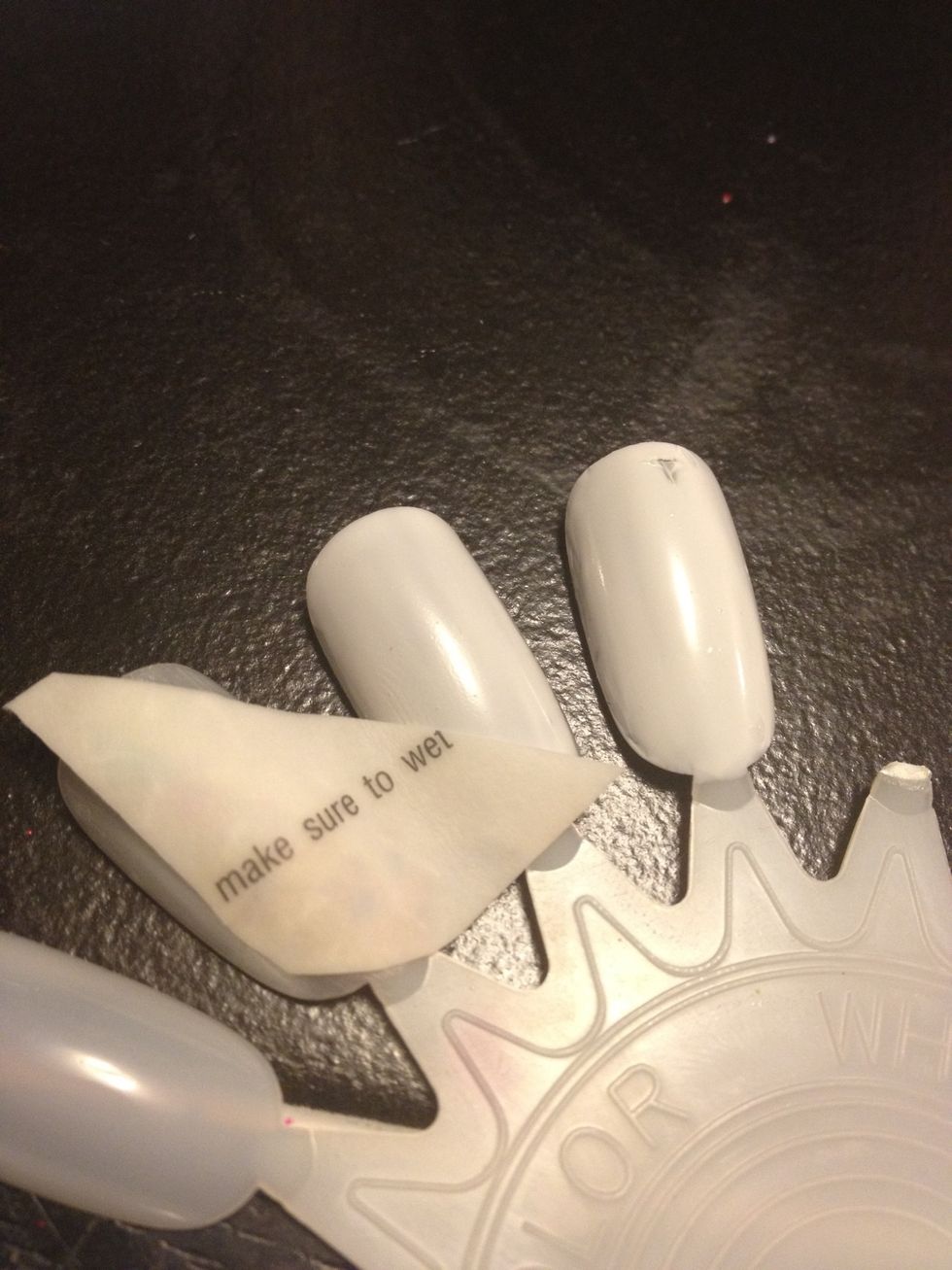 Should look very wet before you remove