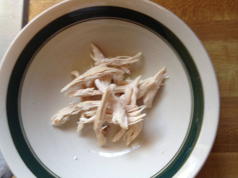 Shred Chicken; approximately 1 Cup