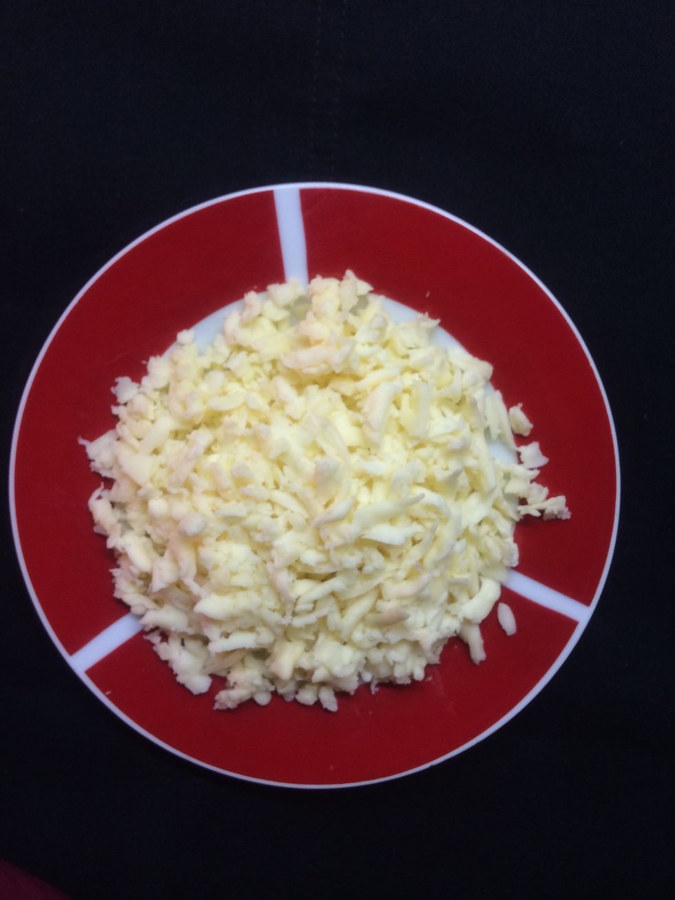 Shred the cheese