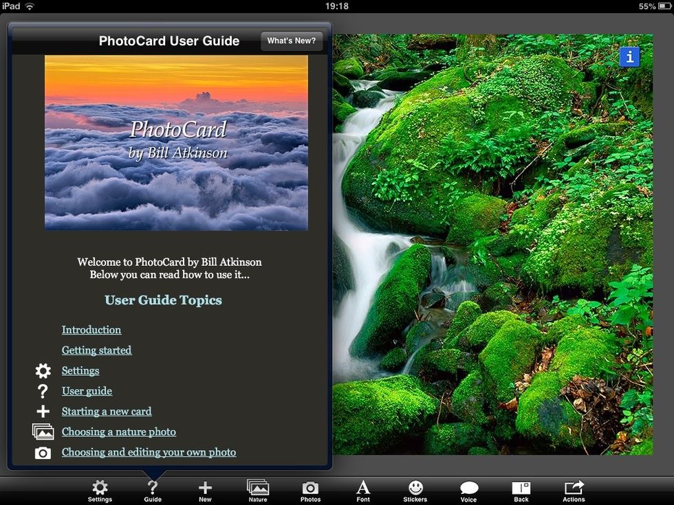 Si cliqueu a "Guide" us sortir\u00e0 m\u00e9s infromaci\u00f3 sobre aquesta apliaci\u00f3.