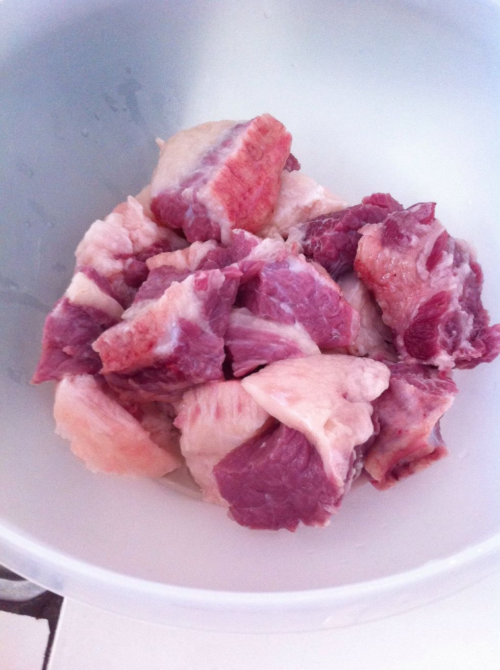 siapkan gajeboh2nya di satu wadah