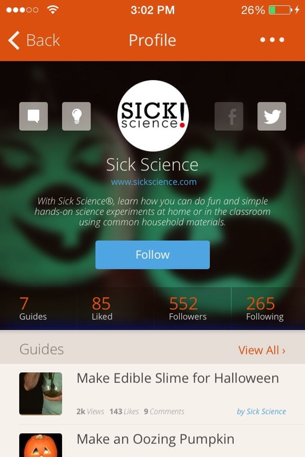 Sick science
