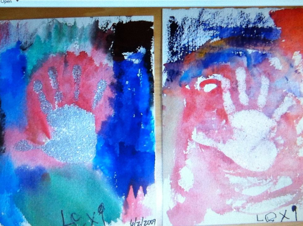 Sign and date the artwork!