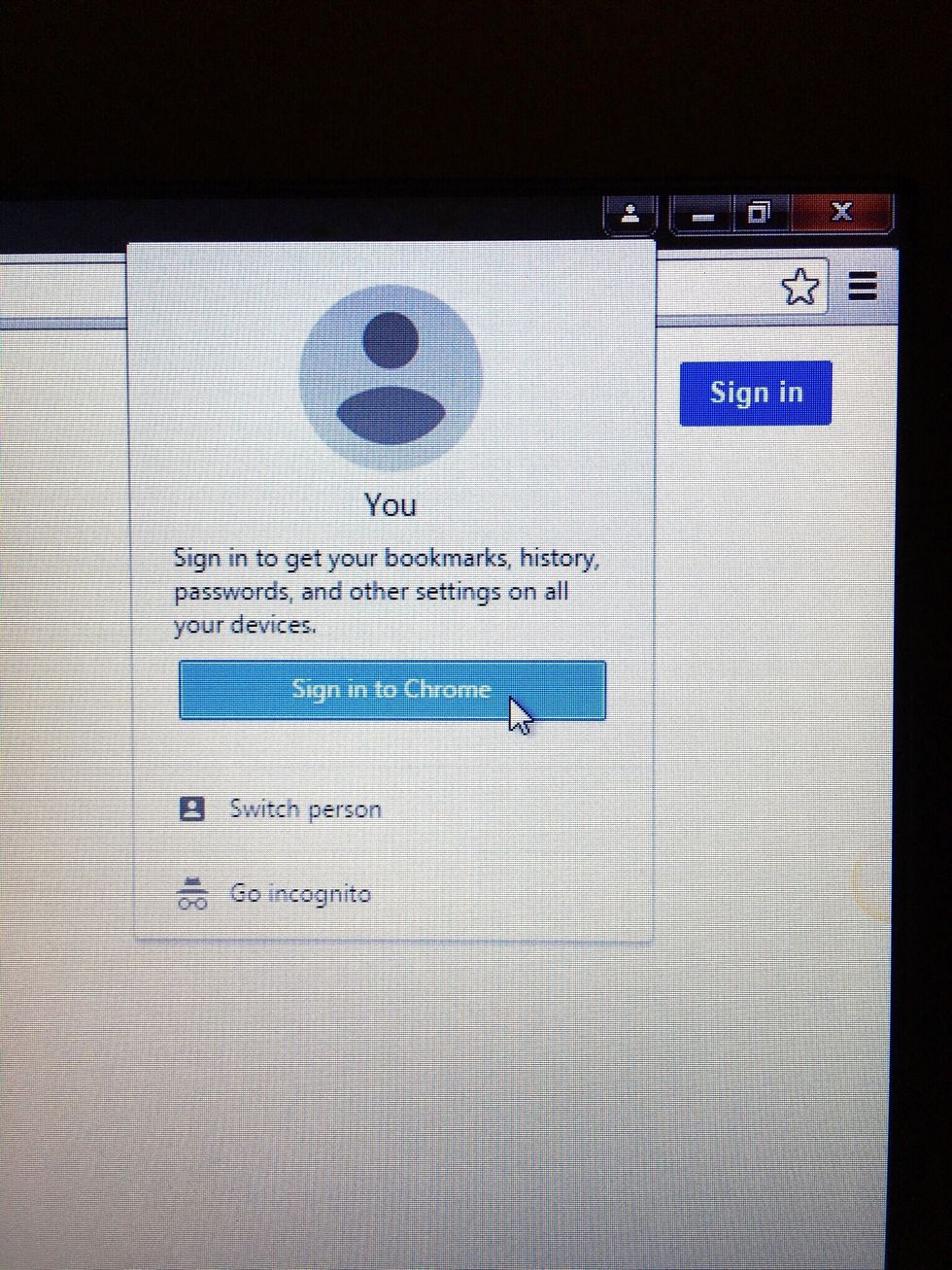 Sign into Chrome using your Gmail username. You do not need to type in the @gmail.com