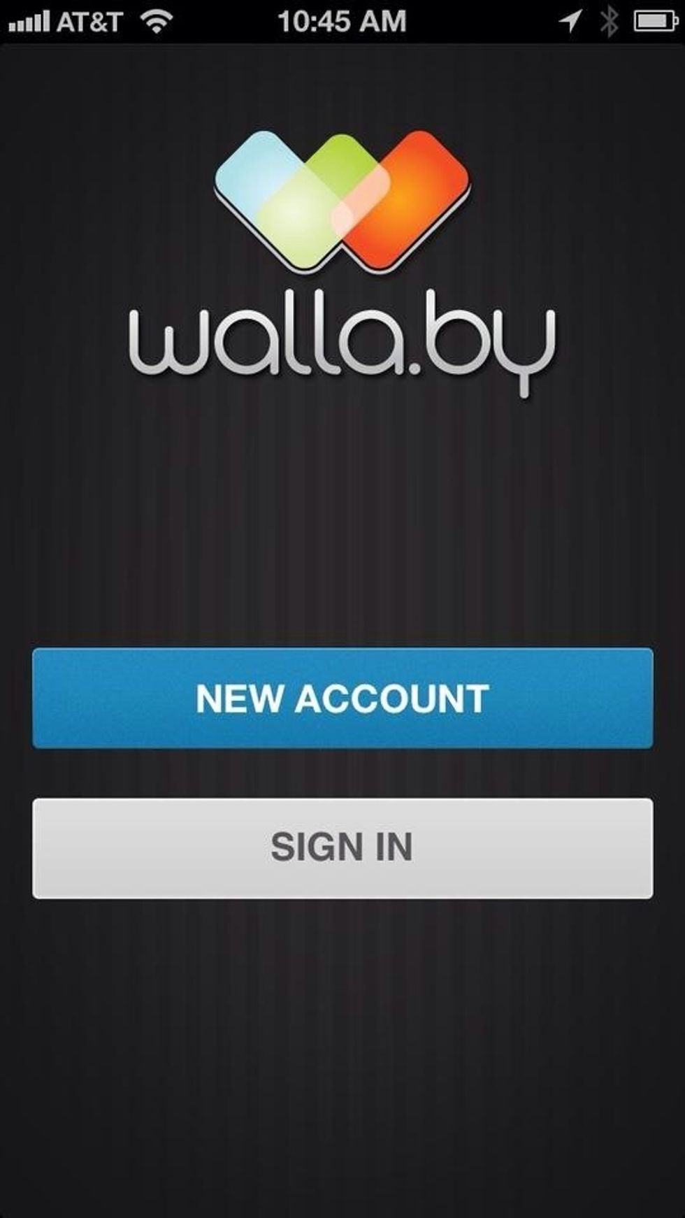 Sign up for a free account with just your email and password. Wallaby is completely secure - no need for your credit card numbers.