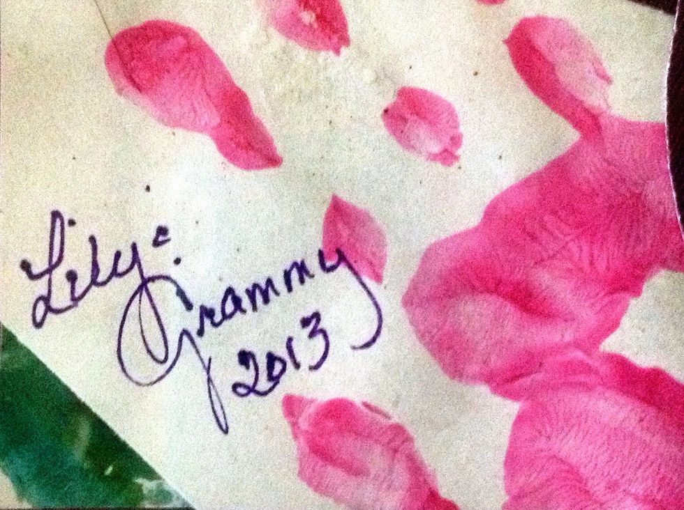 Sign with artists names and date.