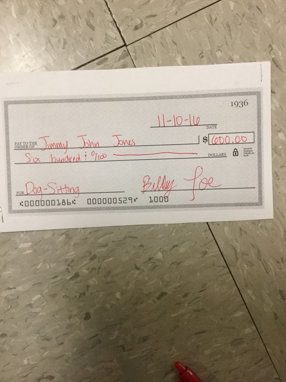 Sign your signature.