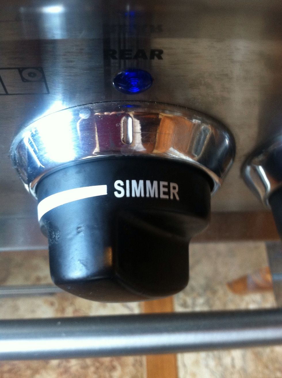 Simmer and mix well