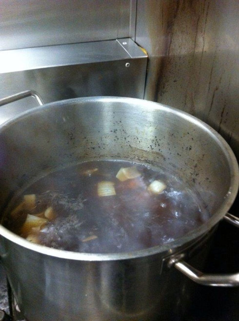 Simmer for 2 and half hours