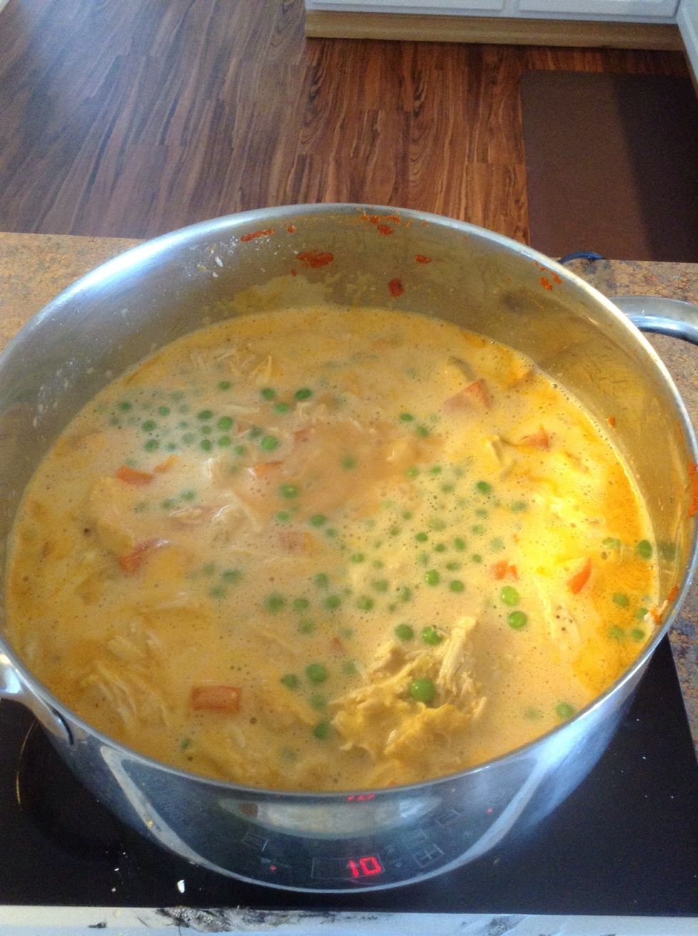 Simmer for 8 minutes