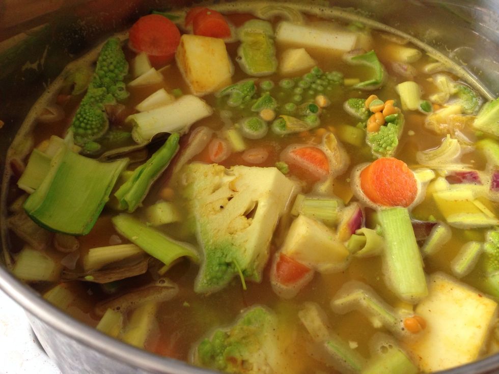 Simmer on.