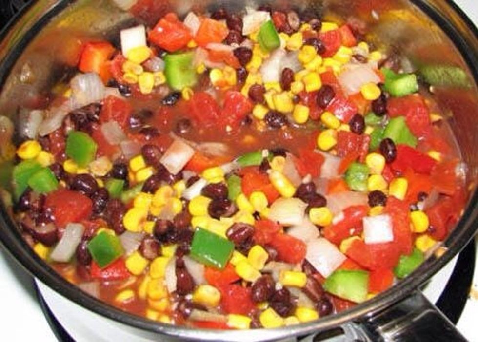 Simmer uncovered for 20 minutes until heated through.