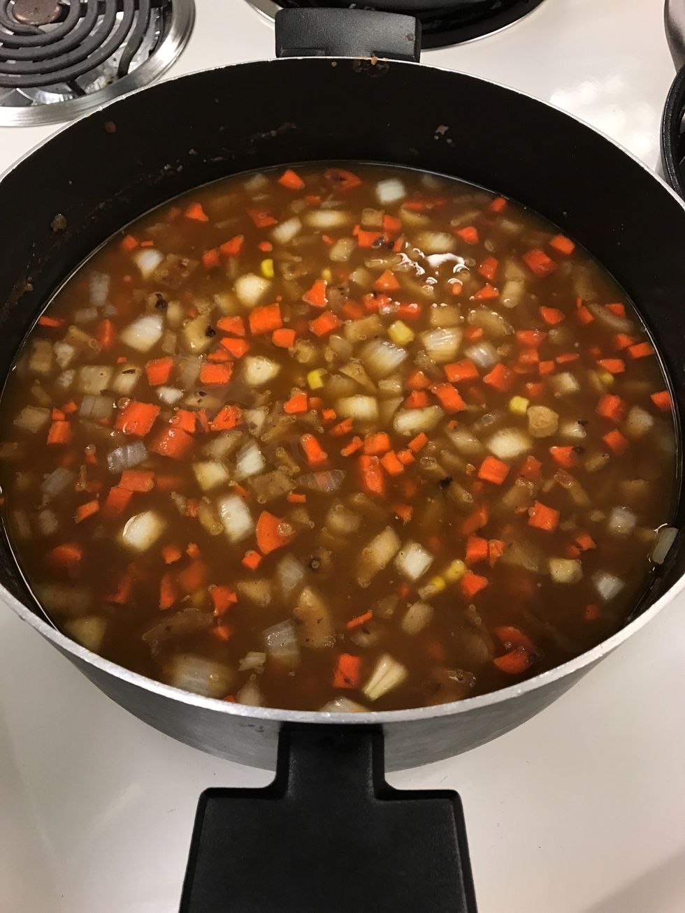 simmer vegetables