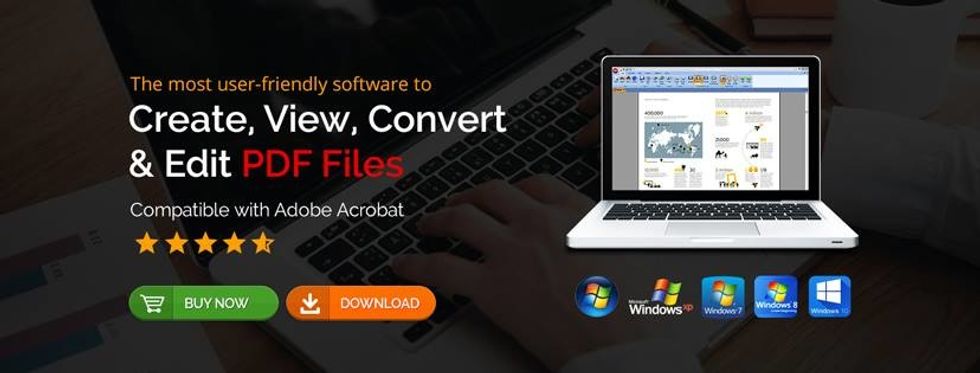 Simply go to Classic PDF editor home page or download setup from here. Open the website, at homepage click on the download button.