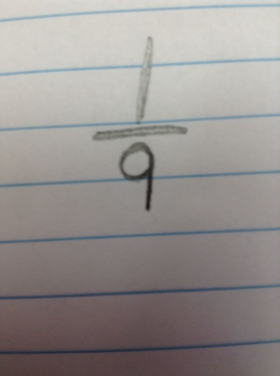 Since 55 can't go into 9 evenly, we need to see how many is left over. Which is one so our fraction part of the MIXED NUMBER. So that part is 1/9.