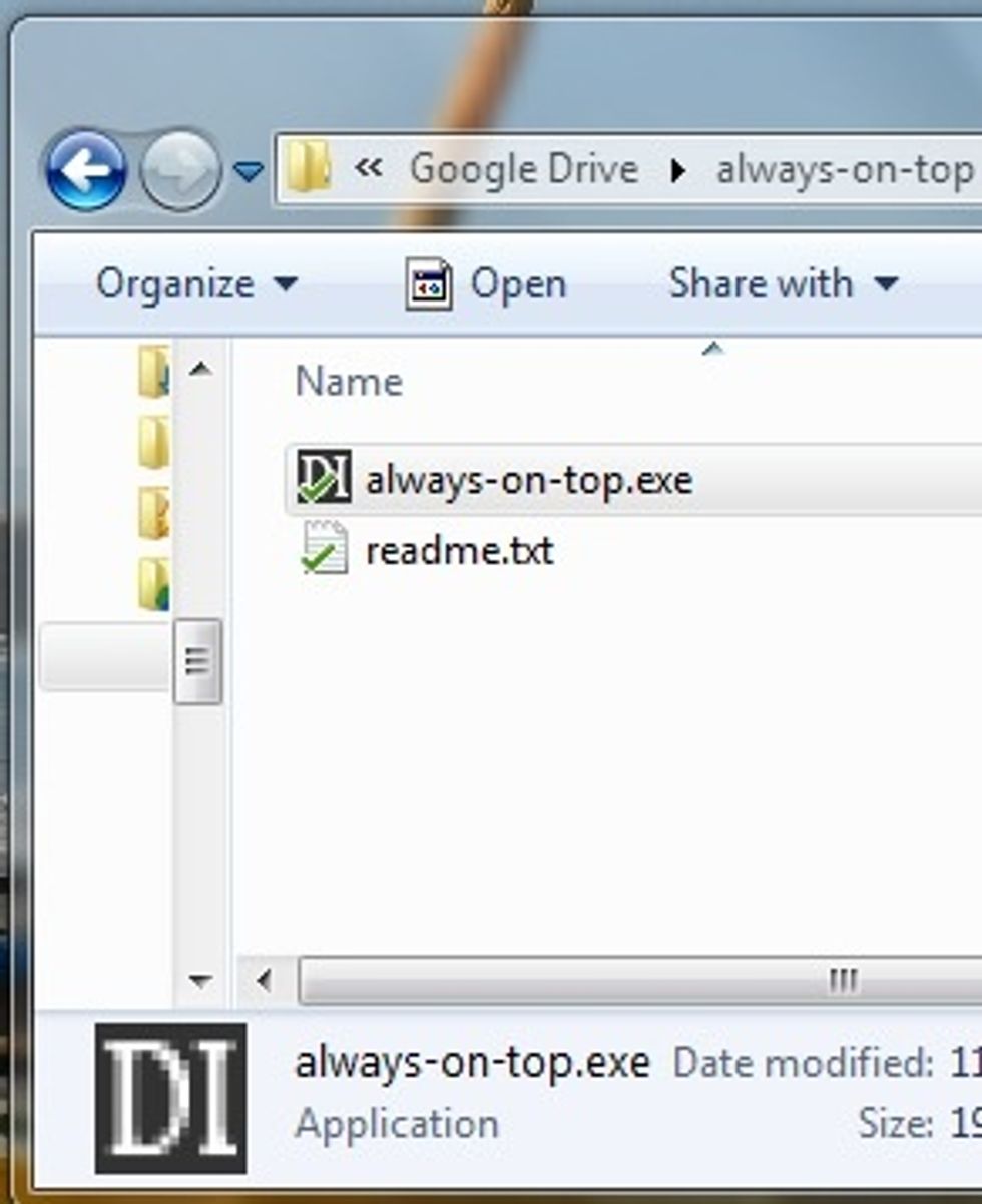 Since it is NOT an application that you install (It's a portable app), you need to run it each time you want to use it. I recommend popping it into your Google Drive folder to sync & access wherever.