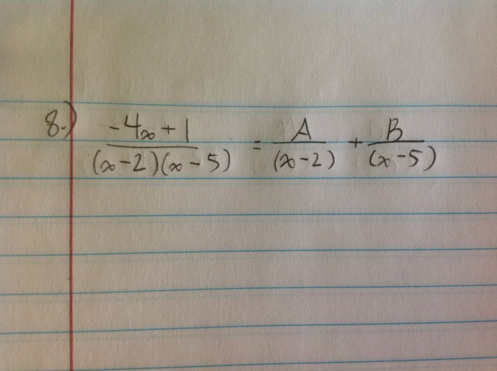 How to solve partial fractions by decomposition b c guides