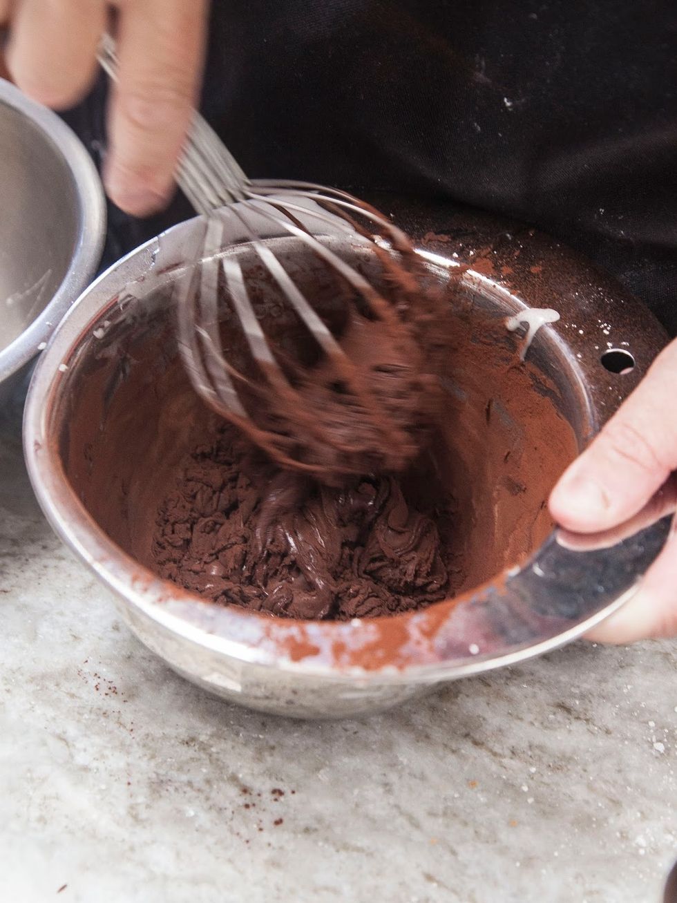 Since you are using unsweetened cocoa, taste the chocolate icing and make sure you have the desired sweetness. This is a matter of taste.