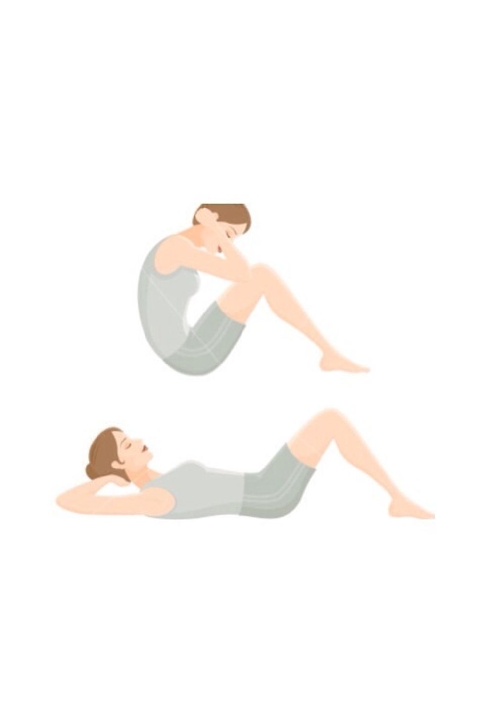 Sit-ups! These will strengthen your core!