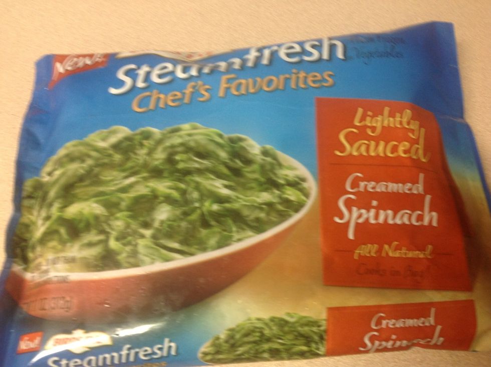 Sit your spinach out to thaw