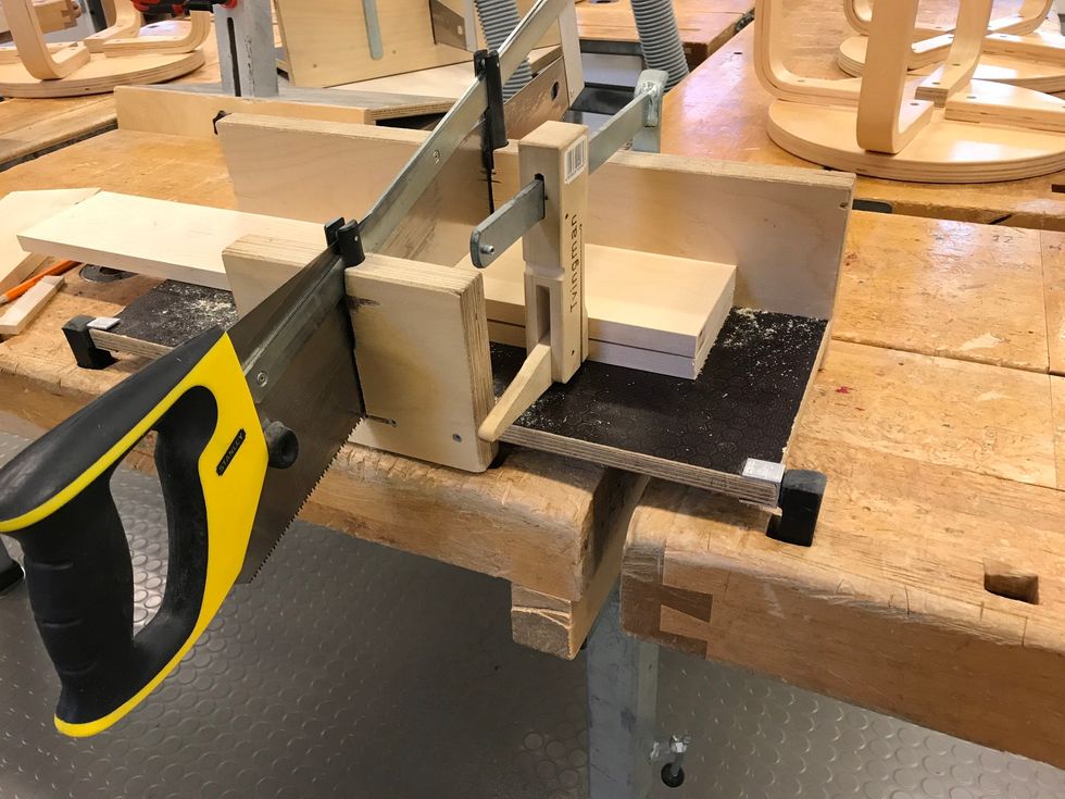 Ska du ha bitar som \u00e4r lika l\u00e5nga s\u00e5 anv\u00e4nder du den f\u00f6rsta som mall.