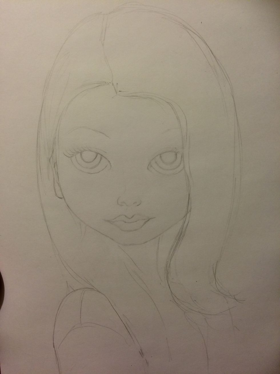 Sketch out your picture.