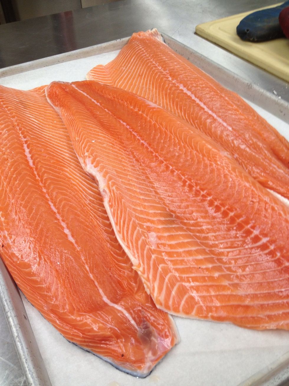 Skin salmon