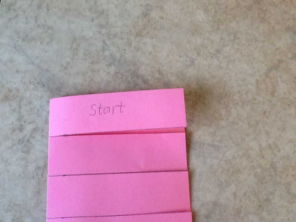 Skriv start p\u00e5 den \u00f6versta fliken. D\u00e4r b\u00f6rjar din bl\u00e4ddra!