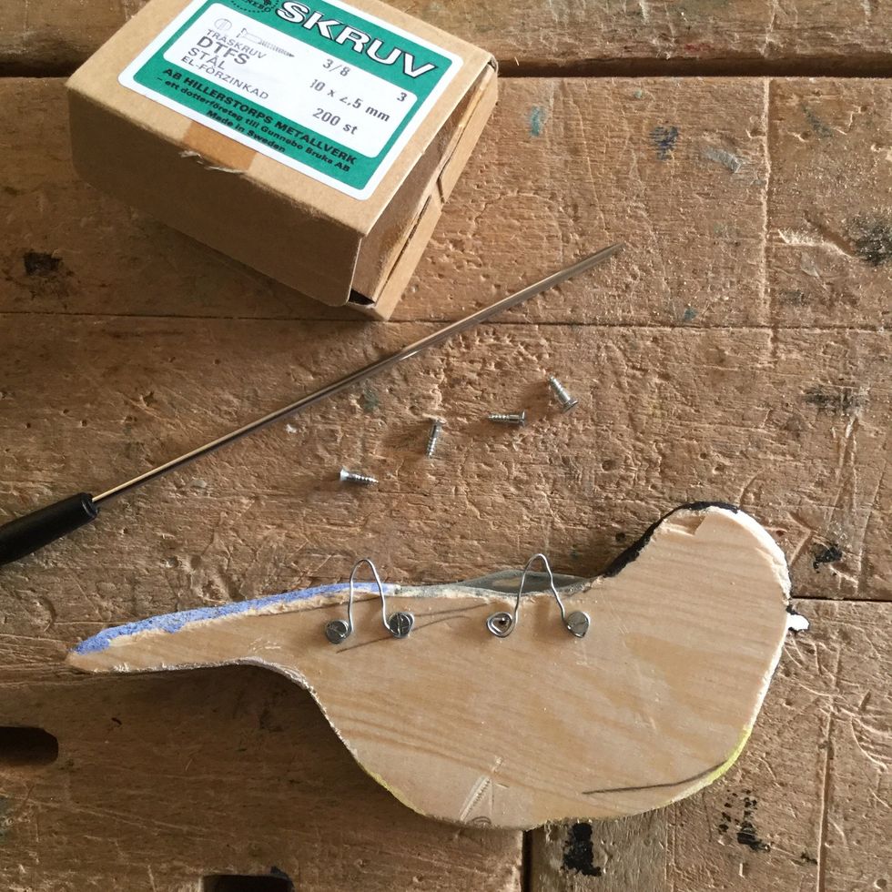 Skruva dit upph\u00e4ngningen.