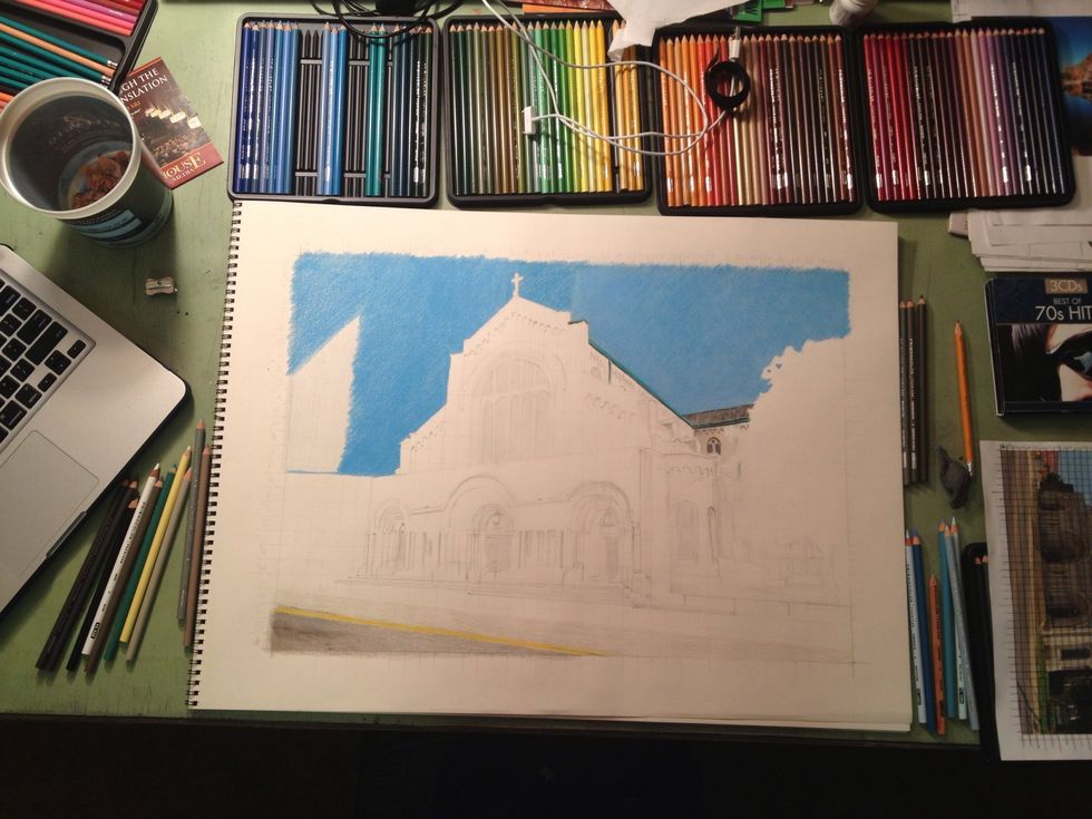 Sky is looking well block in those colors!