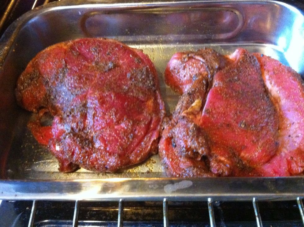 Slap the marinade on. Now this bit is probably best done and left in the fridge over night. In reality i like cooking, not planning.