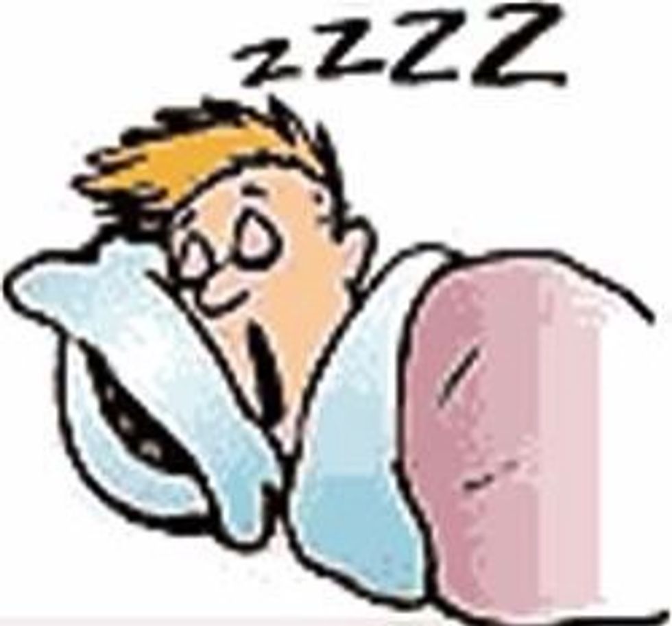 Sleep in the braids.