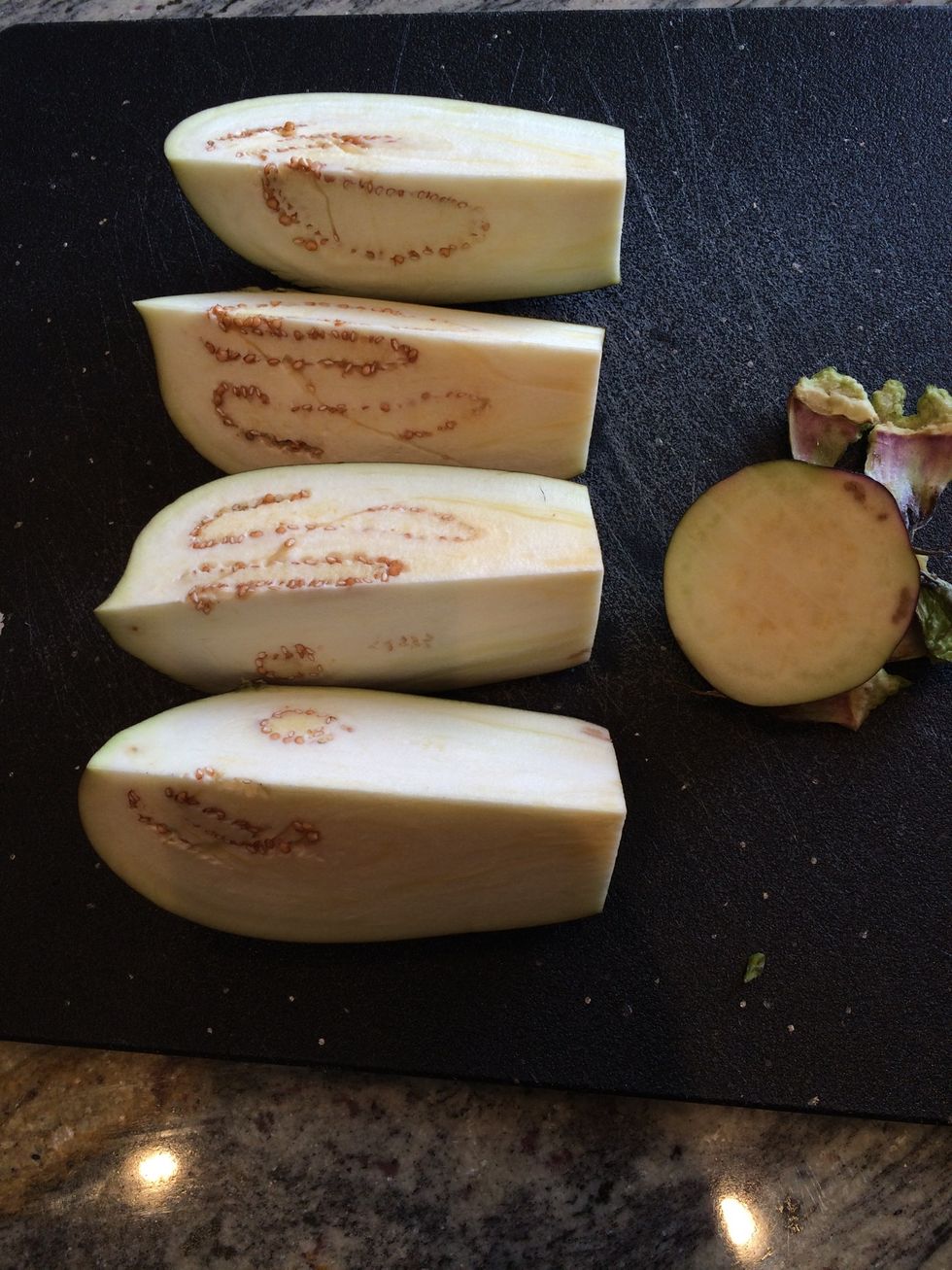 Slice again in quarters