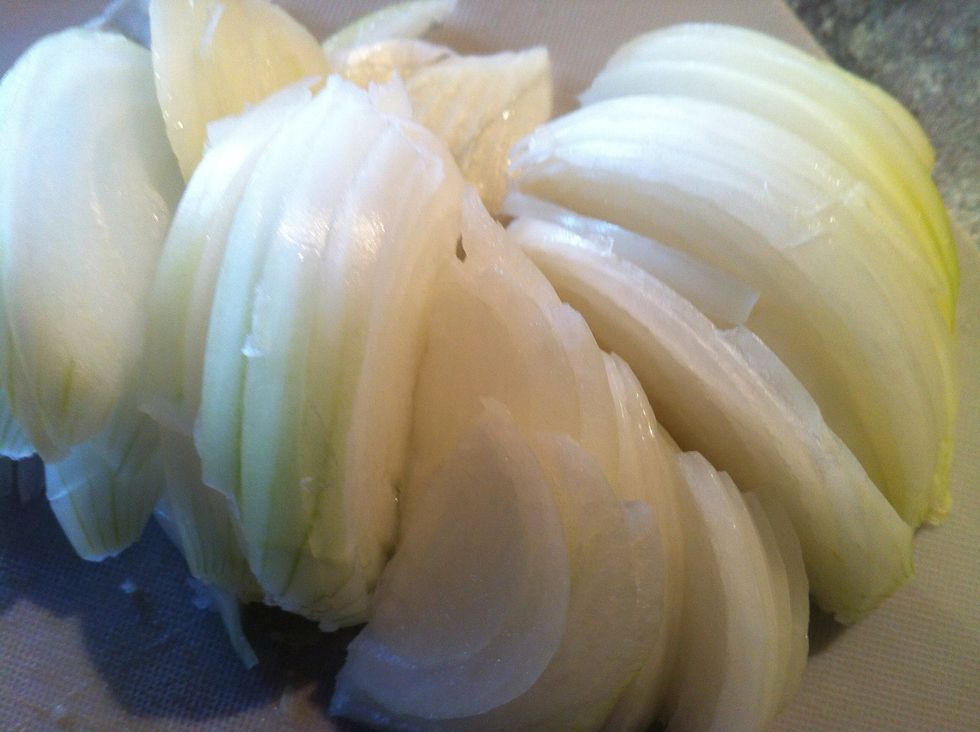 Slice an onion