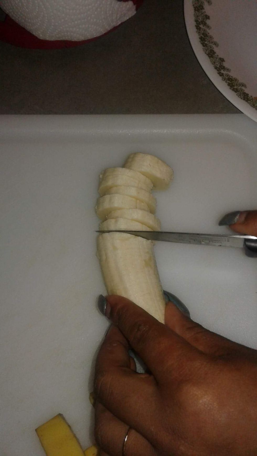 slice bananas