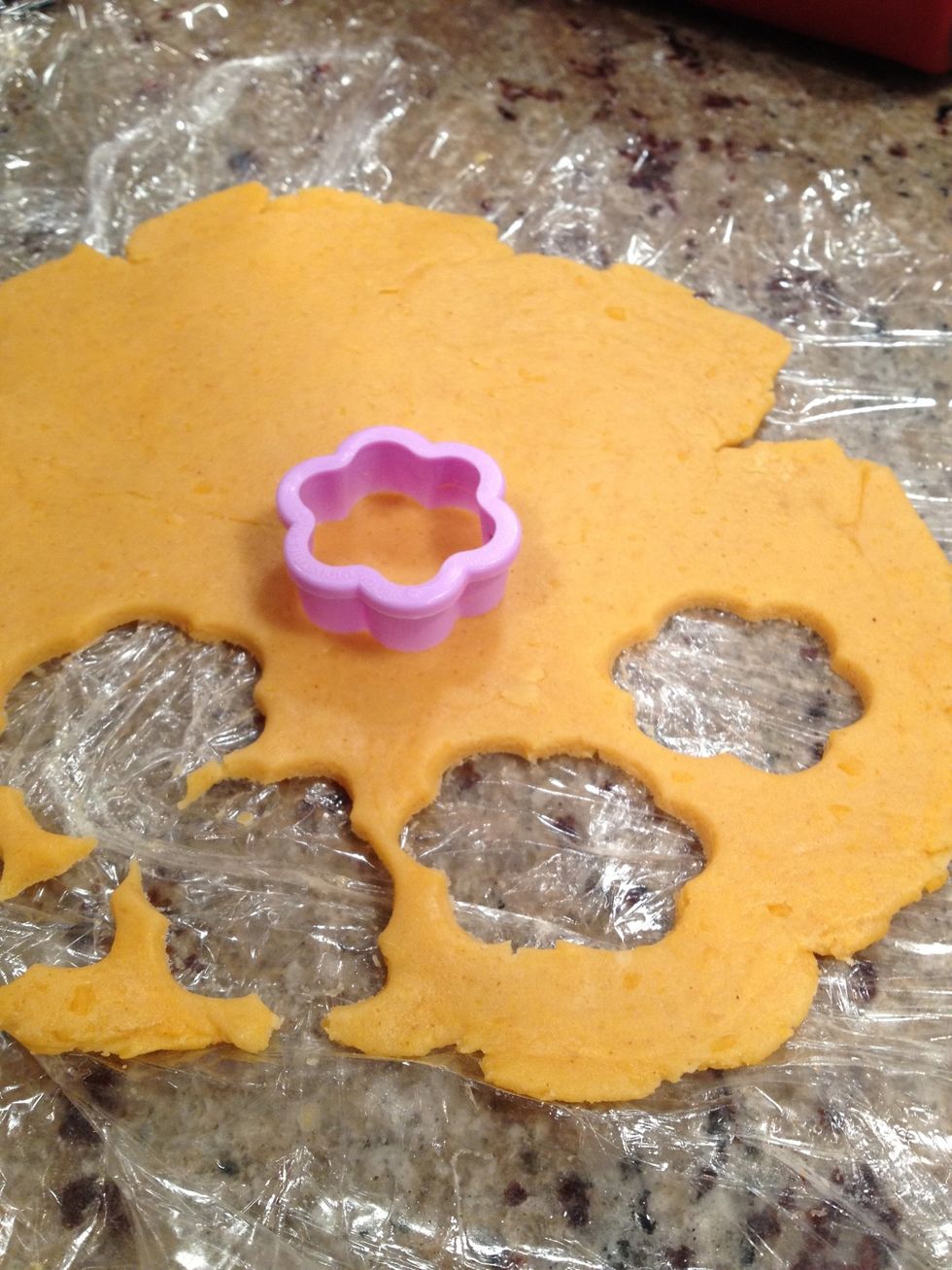 Slice into squares with a pizza cutter or use super cute cookie cutter shapes