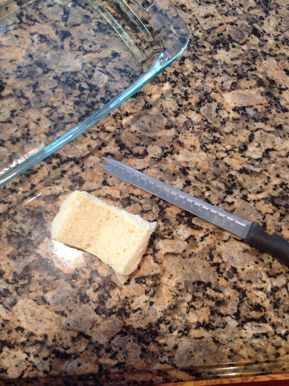 Slice rolls just enough to keep top attached