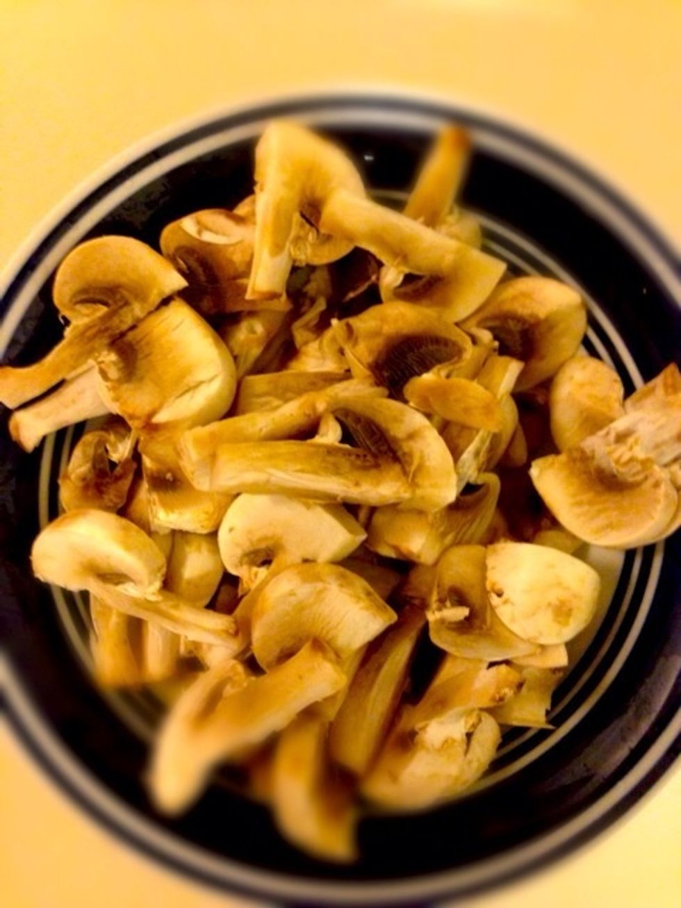 Slice some mushrooms