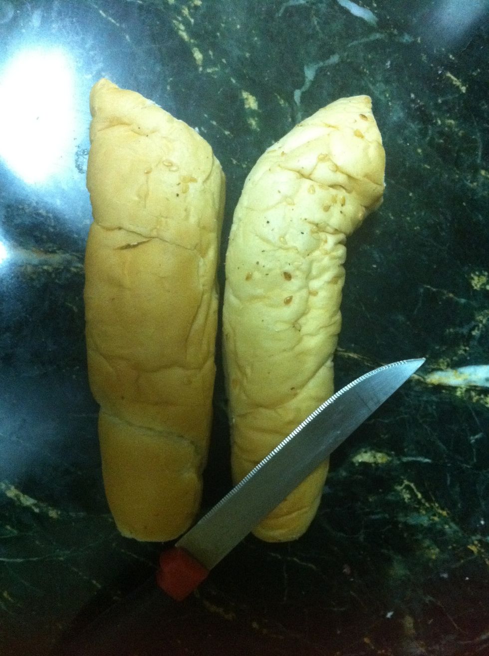 Slice the bread