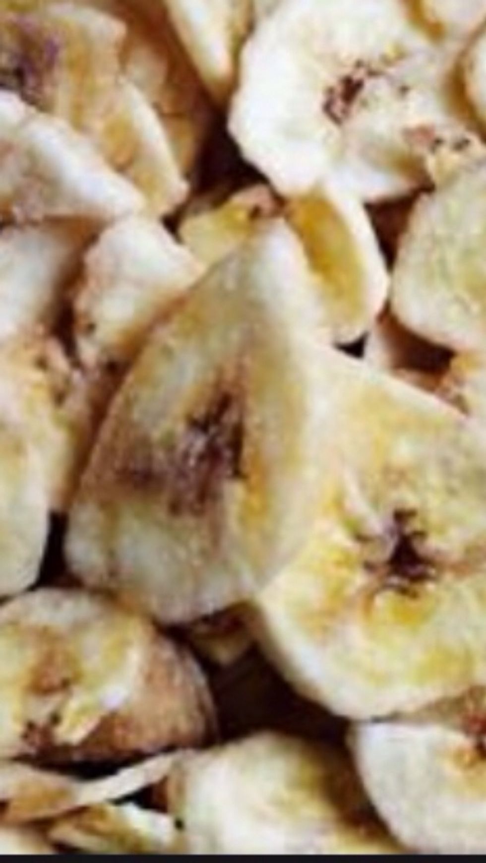 Slice thin and dehydrate for banana chips.