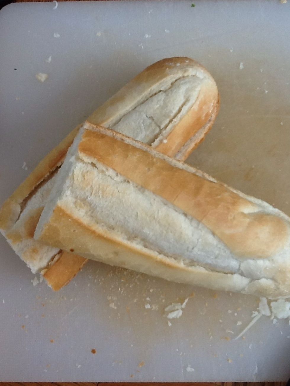 Slice your baguette