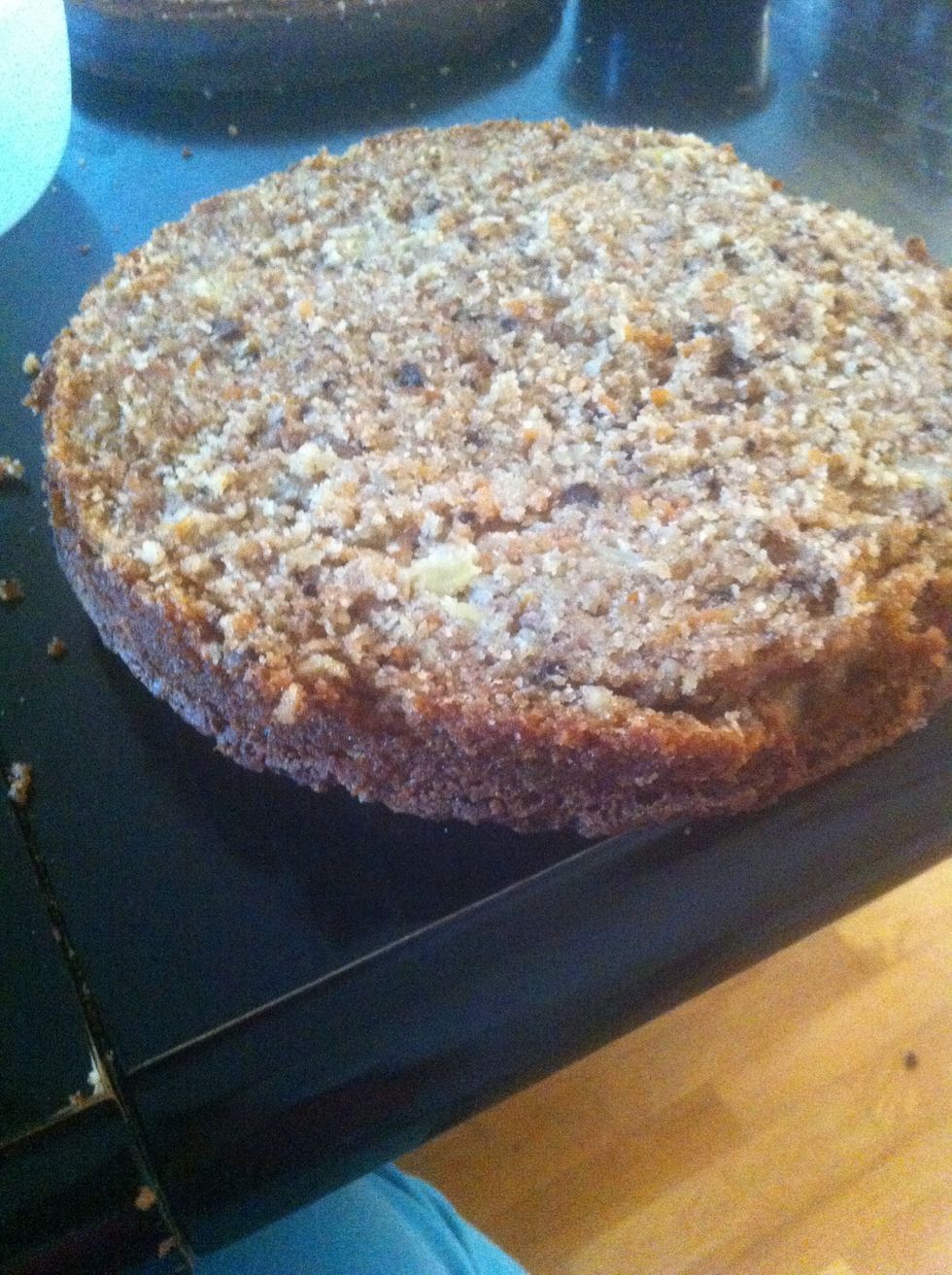 Slice your cake in half