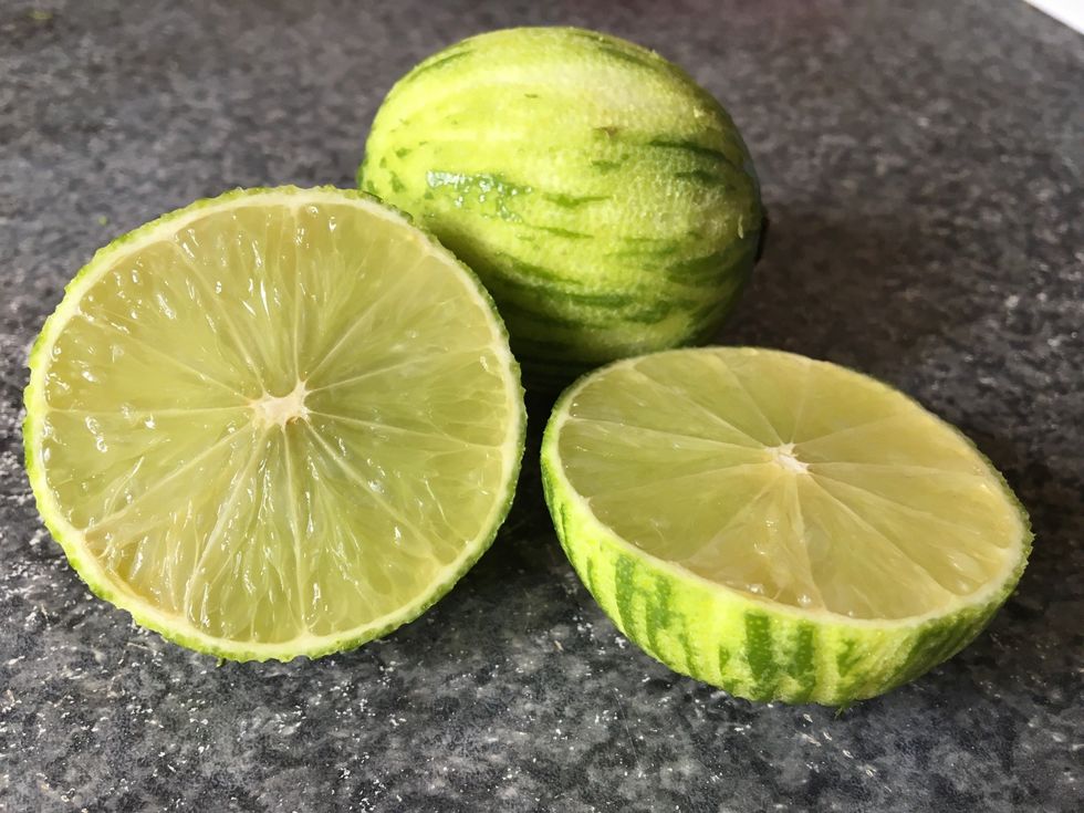 Slice your limes for easy juicing