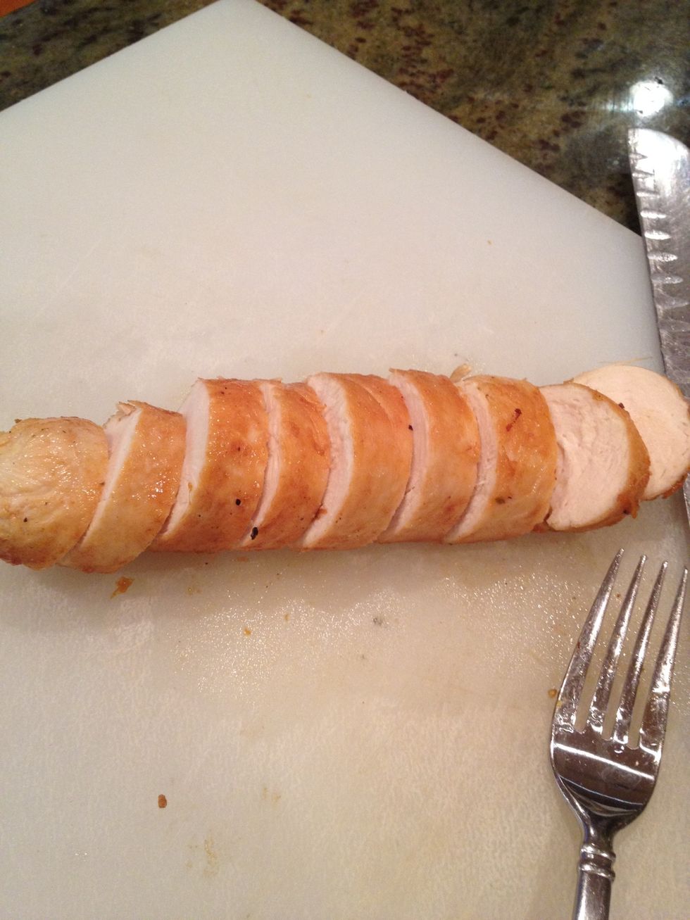 Slicing inch or half-inch pieces